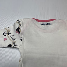 Load image into Gallery viewer, Girls STRANGEA, cotton bodysuit / romper, EUC, size 0,  