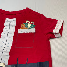 Load image into Gallery viewer, unisex Anko, cotton Christmas t-shirt / top, EUC, size 2,  