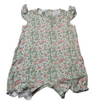Load image into Gallery viewer, Girls Ollies Place, floral cotton romper, GUC, size 1,  