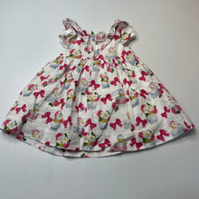 Load image into Gallery viewer, Girls Mayoral, lined lightweight cotton dress, EUC, size 0-1, L: 40cm