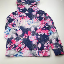 Load image into Gallery viewer, Girls Mooks, colourful lightweight hoodie sweater, GUC, size 7,  