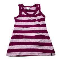 Load image into Gallery viewer, Girls Bonds, striped cotton casual dress, FUC, size 4, L: 48cm