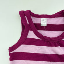 Load image into Gallery viewer, Girls Bonds, striped cotton casual dress, FUC, size 4, L: 48cm