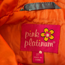Load image into Gallery viewer, Girls Pink Platinum, floral lightweight spray jacket, EUC, size 2,  