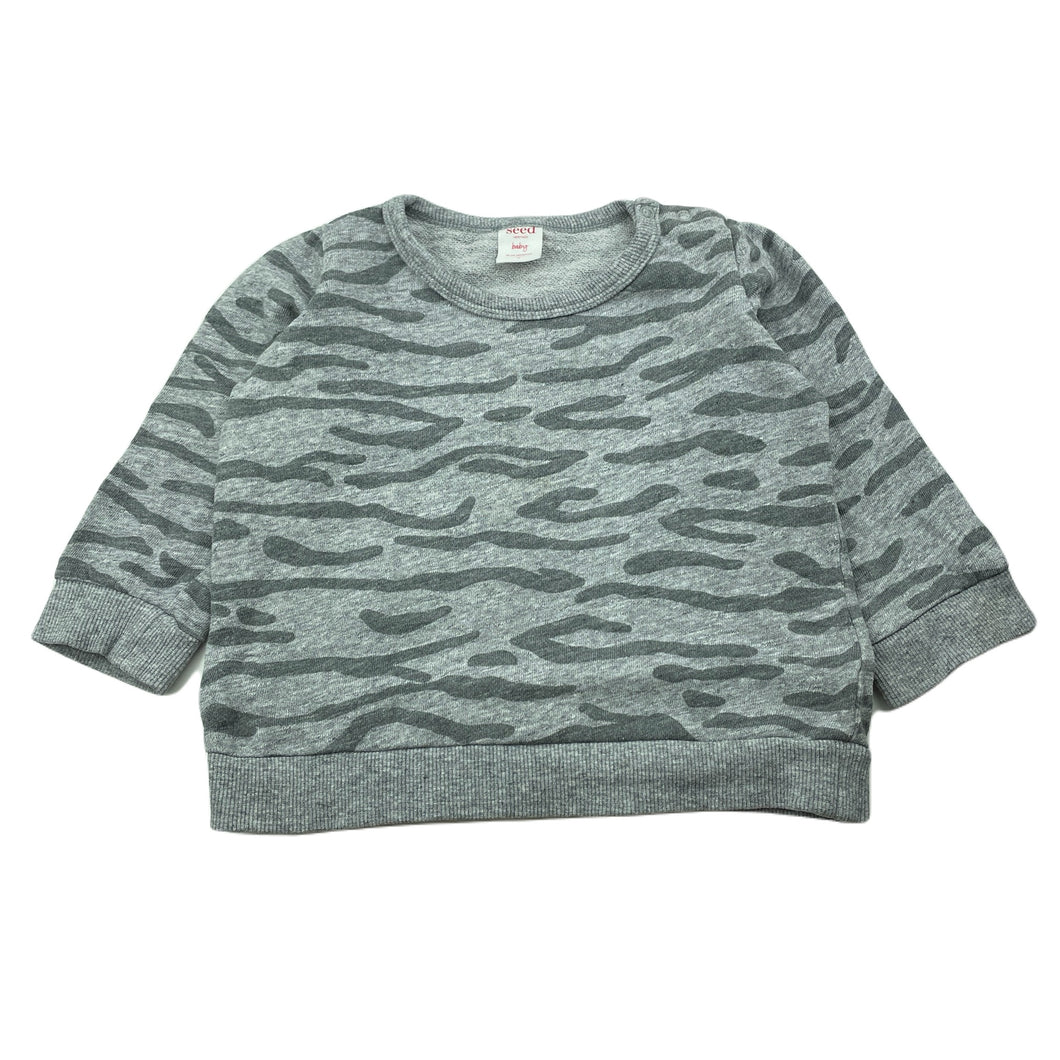 unisex Seed, cotton lightweight sweater, FUC, size 2,  