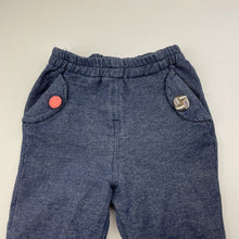 Load image into Gallery viewer, Girls Disney, stretchy knit denim pants, elasticated, GUC, size 1,  