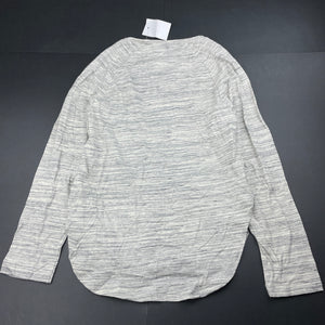 Girls Miss Understood, grey marle long sleeve top, NEW, size 10,  
