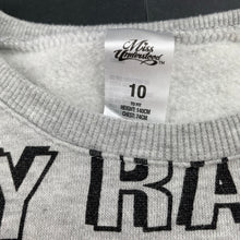 Load image into Gallery viewer, Girls Miss Understood, open-shoulder fleece lined sweater / jumper, EUC, size 10,  