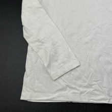 Load image into Gallery viewer, Girls Emerson, white cotton long sleeve t-shirt / top, GUC, size 7,  