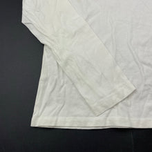 Load image into Gallery viewer, Girls B Collection, white cotton long sleeve t-shirt / top, GUC, size 10,  