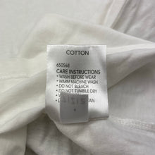 Load image into Gallery viewer, Girls B Collection, white cotton long sleeve t-shirt / top, GUC, size 10,  