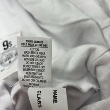 Load image into Gallery viewer, unisex Target, white cotton school skivvy top, NEW, size 6,  