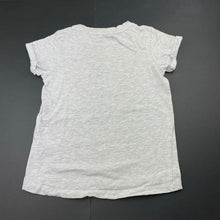 Load image into Gallery viewer, Girls Milkshake, grey marle t-shirt / top, unicorns, GUC, size 6,  