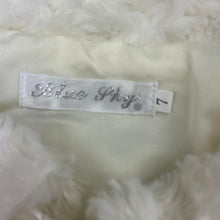 Load image into Gallery viewer, Girls Blue Sky, cream faux fur bolero jacket, EUC, size 7,  