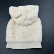 Load image into Gallery viewer, Girls Sprout, lined faux fur hooded vest, EUC, size 2,  