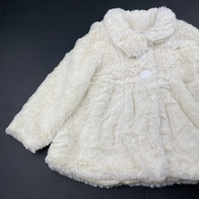 Load image into Gallery viewer, Girls Pumpkin Patch, lined faux fur jacket / coat, EUC, size 2,  