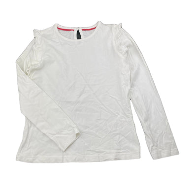 Girls M&S, cotton long sleeve top, EUC, size 6-7,  