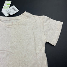 Load image into Gallery viewer, Girls Anko, oatmeal marle t-shirt / top, NEW, size 4,  