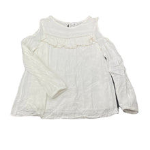 Load image into Gallery viewer, Girls Target, cotton lined open-shoulder long sleeve top, EUC, size 6,  