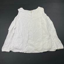 Load image into Gallery viewer, Girls Target, cotton lined open-shoulder long sleeve top, EUC, size 6,  