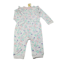 Load image into Gallery viewer, Girls Lullaby Peacocks, floral romper / jumpsuit, NEW, size 1,  
