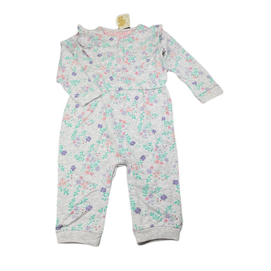 Girls Lullaby Peacocks, floral romper / jumpsuit, NEW, size 1,  