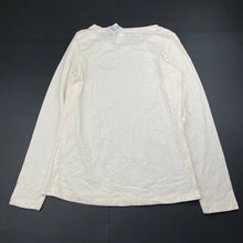 Load image into Gallery viewer, Girls Miss Understood, cream long sleeve t-shirt / top, NEW, size 10,  