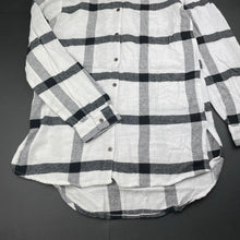 Load image into Gallery viewer, Girls Miss Understood, checked cotton lonng shirt, L: 70cm at back, EUC, size 12,  