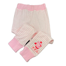 Load image into Gallery viewer, Girls Peppa Pig, striped pyjama pants/bottoms, FUC, size 4,  