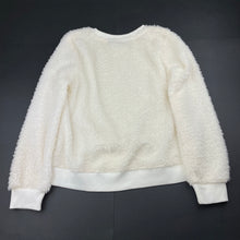 Load image into Gallery viewer, Girls Tilii, soft feel faux fur fleece sweater / jumper, EUC, size 12,  