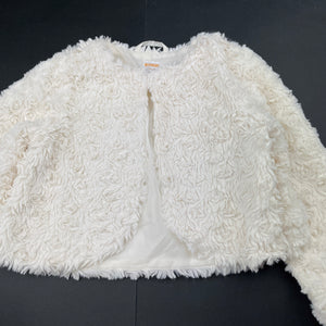 Girls Gymboree, lined faux fur jacket, GUC, size 2-3,  