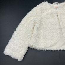 Load image into Gallery viewer, Girls Gymboree, lined faux fur jacket, GUC, size 2-3,  