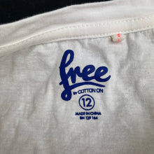 Load image into Gallery viewer, Girls Cotton On, cotton long sleeve t-shirt / top, EUC, size 12,  