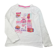 Load image into Gallery viewer, Girls Shopkins, cotton long sleeve t-shirt / top, GUC, size 10,  