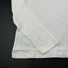 Load image into Gallery viewer, Girls Favourites, white organic cotton long sleeve top, EUC, size 12,  