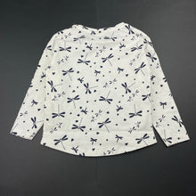 Load image into Gallery viewer, Girls B Collection, cotton long sleeve top, dragonflies, EUC, size 3,  