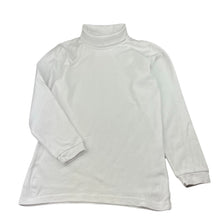 Load image into Gallery viewer, unisex Target, white cotton school skivvy top, EUC, size 8,  
