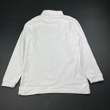 Load image into Gallery viewer, unisex Target, white cotton school skivvy top, EUC, size 8,  