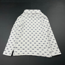 Load image into Gallery viewer, Girls Mango, cotton roll neck top / skivvy, FUC, size 4,  