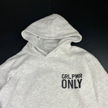 Load image into Gallery viewer, Girls B Collection, fleece lined hoodie sweater dress, EUC, size 12, L: 67cm at front