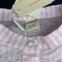 Load image into Gallery viewer, Girls Pafim, pink stripe lightweight shirt / top, NEW, size 14,  