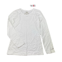 Load image into Gallery viewer, Girls Miss Understood, white stretchy long sleeve top, NEW, size 8,  