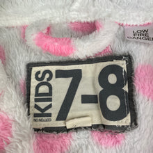 Load image into Gallery viewer, Girls Cotton On, soft fleece dressing gown / bath robe, L: 67cm, GUC, size 7-8,  