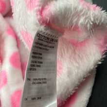 Load image into Gallery viewer, Girls Cotton On, soft fleece dressing gown / bath robe, L: 67cm, GUC, size 7-8,  