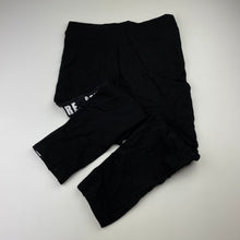 Load image into Gallery viewer, Girls Bardot Junior, black cropped leggings, elasticated, Inside leg: 44cm, GUC, size 10,  