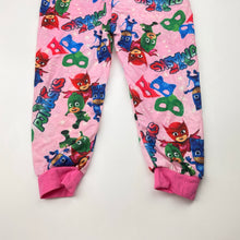Load image into Gallery viewer, Girls Lion, PJ Masks lightweight pyjama pants, EUC, size 2,  