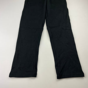 Girls B&L, black stretchy casual pants, elasticated, Inside leg: 51.5cm, EUC, size 7,  