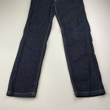 Load image into Gallery viewer, Boys Target, dark denim jeans, adjustable, Inside leg: 58.5cm, EUC, size 9,  