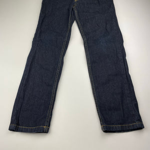 Boys Target, dark denim jeans, adjustable, Inside leg: 58.5cm, EUC, size 9,  