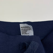 Load image into Gallery viewer, Girls H&amp;T, navy fleece lined track pants, elasticated, Inside leg: 48.5cm, EUC, size 6,  